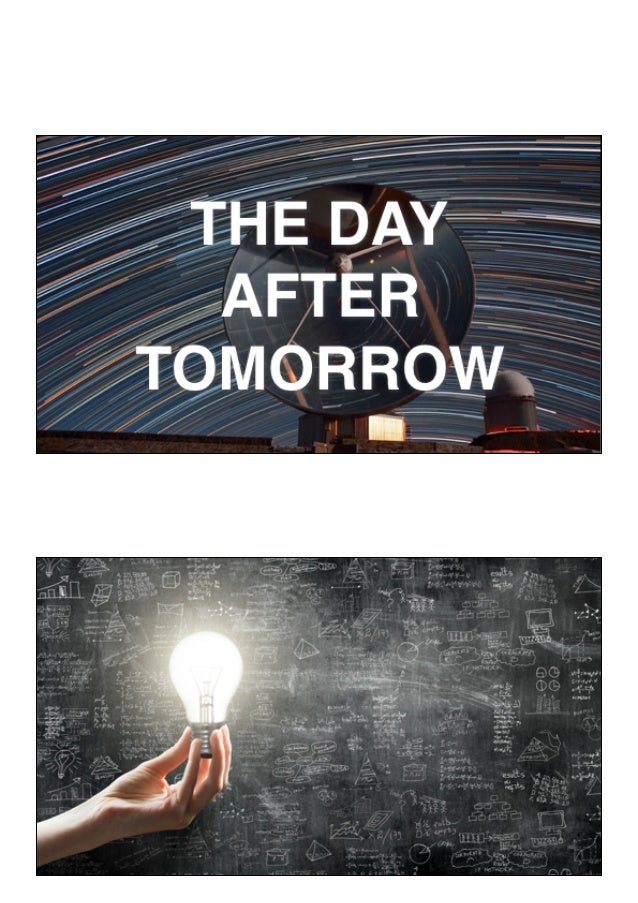 The Day After Tomorrow Book